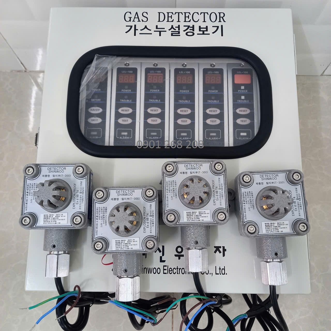 Tu canh bao ro gi gas ND-213 Shinwoo